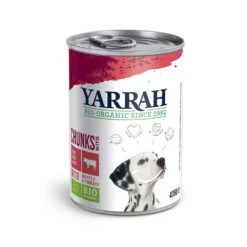 Yarrah - Natvoer Hond Blik Chunks Met Rund Bio -Hondenbenodigdheden 309264d1cce605e87bc0982aa970c3565e98f72aba3f777adcd7040f90282ab1 4