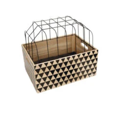 Beeztees Houten Fietsmand Touring + Kap 7 Beeztees Houten Fietsmand Touring + Kap -Hondenbenodigdheden beeztees houten fietsmand touring kap 174409 0500 none