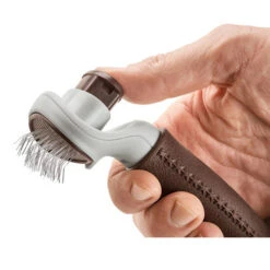 Hunter Zelfreinigende Plukborstel -Hondenbenodigdheden hunter zelfreinigende plukborstel 116538 0500 none