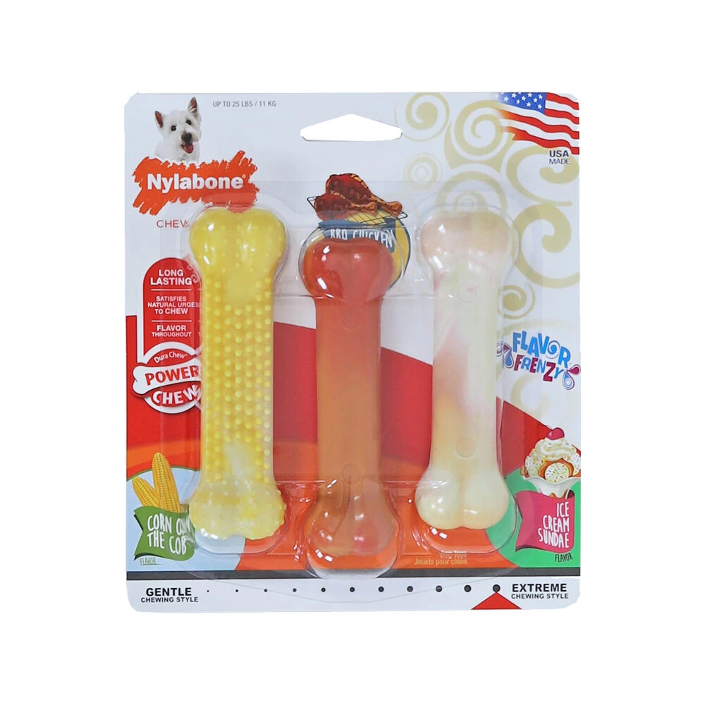 Nylabone - Frenzy Flavor Mix 4 Nylabone - Frenzy Flavor Mix - Afbeelding 2