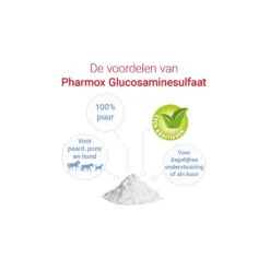 Pharmox Glucosamine Sulfaat Paard / Pony & Hond -Hondenbenodigdheden pharmox glucosamine sulfaat paard pony hond 219126 1000 none
