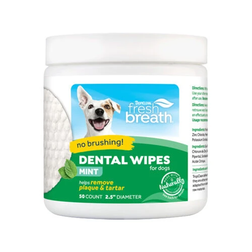TropiClean Dental Wipes 3 TropiClean Dental Wipes